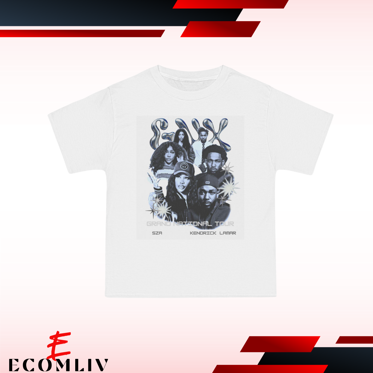 Gnx Chrome Bw Kendricklamar Sza Shirt